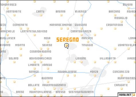 trans a seregno|Seregno Map